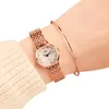 腕時計ファッションQuartz Wristwatch Women Analog Wrist Small Dial Delice Bracelet Watch Luxury Business Watches Montres Femmes reloj
