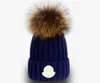 Diseñador de moda sombreros de marca Hombres y mujeres gorro otoño invierno gorro de punto térmico gorro de esquí Gorro de calavera de alta calidad Gorro cálido de lujo K-4