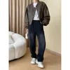 Women's Pants Washable Gradient Thick Wide Leg Casual Sweat Black Gray Fall Winter Fleece Lined Long Pant