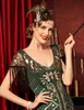 Hoofdbanden Pauwenveer hoofdband 1920 Flapper Girl zendspoel met kwastje Vintage Party Pography Haaraccessoires 231207