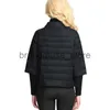 Dames down parkas dames licht en korte stijl herfst dunne down jas driekwart mouwen stand kraag modebare jas j231219