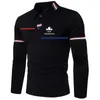 Polos pour hommes HDDHDHH Marque Impression POLO T-shirt à manches longues pour hommes Printemps et automne Revers Top Business T-shirt décontracté 231207