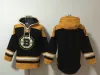 Bobby Orr Brad Marchand eski zaman hokey formaları Boston David Pastrnak Hoodie Pullover Spor Sweatshirts Kış Ceket Kırmızı Beden S-XXXL