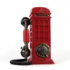 Antique telephone Wedding Guest Audio Book Antique Telephone Booth Decorative Recording Phone Audio Guestbook for Wedding