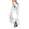 Women's Two Piece Pants Kendny FjPants taille haute elastique pour femme Bootcut evase astronomique Costumes de danse 231206