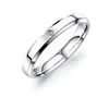 10Yearold Factory Direct Microdiamond Stainless Steel Ring Titanium Par Ring Smooth Simple Single Diamond Ring6725158