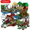 Blocs 2022 nouveau envoyer Dragon volant pour inglys blocs de construction compatibles montagne grotte lumière Village cheval de guerre arbre maison jouets R231208