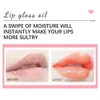 Dispositivos de cuidado facial Crystal Jelly Aceite hidratante para labios Plumping Lip Gloss Maquillaje Sexy Plump Lip Glow Oil Tinted Lip Plumper 6ml 1 pieza 231202