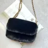 Sacs de soirée Sac de fourrure de luxe Designer 2023 Mink Petit sac à main Mode Femme Mini Bandoulière Épaule Dames