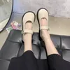 Jurk Schoenen Schattig Gothic Witte Mary Jane Lage Hak Elegante Dames Zomer Schoenen Japanse Stijl Lolita Voor Vrouwen 2023 Ronde Neus Kawaii