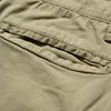 Shorts pour hommes 2023 Cargo Casual Mâle Vêtements Vêtements d'été Bermuda pour coton Homme Corvées Charge Shores de Green Streetwear Z409