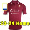 2023 2024 Salernitana Futebol Jerseys IKWUEMESI FAZIO KASTANOS DIA CANDREVA BOHINEN COULIBALY camisa de futebol em casa 23 24