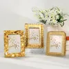 Frames 3 Color Gold Vintage Resin Po Frame Home Decoration European Style Wedding Couple Recommended Picture Gift