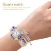 Relógios de pulso senhoras pulseira relógio ajustável pulseiras mulheres quartzo delicada jóias liga de zinco relógio de pulso moda feminina