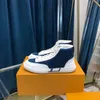 Charlie Sneaker Boot Designer Мужчины Женщины Повседневная обувь Роскошный кожаный пиджак Rivoli кроссовки с принтом Натуральные высокие кроссовки Обувь Размер 35-45