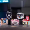 Blocks Creative Camera Building Blocks Retro DSLR Camera Model Micro Blocks Toys For Boys Girls Birthday Present Kids Toys Bricks R231208