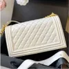 10A Caviar Lambskin Oryginalne wysokiej jakości kobiety torby na ramię torebki kołdry podwójne klapę Rozmiar 25 cm łańcuch torebki luksusy projektanci Bag6