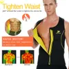 Gilet per sauna per uomo Canotta per il sudore Perdita di peso Dimagrante Neoprene senza maniche Body Shaper Bruciatore di grasso Palestra Esercizio di allenamento