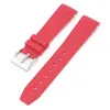 20mm For Rolex Denton Water Ghost Watch Strap Liquid Silicone Watchband