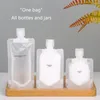 Storage Bottles Travel Sub-packaging Bag Cosmetic Lotion Shower Gel Shampoo Sample Portable Small For Facial Cleanser Disposable Drop