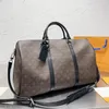 Lagre Kapazität Leder Männer Frauen Reisetasche Handgepäck Tasche Wochenende Männliche Seesack Umhängetasche Gym Fitness Handtasche