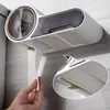 Toilet Paper Holders Waterproof Bathroom Organizer Shelf Shampoo Soap Roll Wc Storage Rack Wall Mounted Household Items Accessories 231206