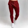 Herenbroek Heren Slanke Jogger met trekkoord Taps toelopend atletisch joggen Hardlopen Gym Workout Joggingbroek Casual Fitness Sport