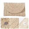 Wallets Ladies Straw Clutch Purses Envelope Woven Money Phone Daily Holder Coin Key Summer Card Women Bags Bag B F7O4