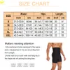 Shapershorts voor heren Buikcontrole Shapewear Afslankslipje met hoge taille Platte buik Dijpanty Body-ondergoed