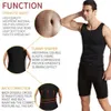 Mens Palestra Neoprene Body Shaper Gilet Sauna Sudore Tute Dimagranti Pancia Canotte Cinchers Modellazione Cinghia Vita Trainer Cintura