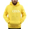 Herrtröjor tröjor högkvalitativa hoppare modemens klädbrev broderi långärmad pullover man kvinnor casual bomull sportkläder crewneck hoody plu