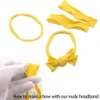 Headbands 100Pcs 20 Mix Colored Premium Quality Nylon Nude Soft and Stretchy for borns Baby Toddlers Perfect DIY 231207