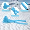 Autres jouets 4 1pcs Clip de fabricant de boules de neige pour ours mignon boule d'argile de neige en plein air moule de boules de neige pour enfants jouet de sport 231218