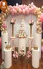 3pcs Round Cylinder Pedestal Display Art Decor Cake Rack Plinths Pillars for DIY Wedding Party Decorations Holiday ef2538586