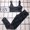 Frauen Samt Weste Hosen Set Sommer Gym Outfit Sexy Gepolstertes Crop Top Brief Drucken Samt Dünne Leggings Ärmellose Yoga trainingsanzug