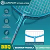 Badminton String ALP Power 2psclot 3U Ultra lichtgewicht 85g G4 Racket T700 Attack 100 Full Carbon trainingsapparatuur 231208