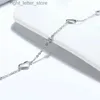 Ketting ORSA JUWELEN Echt 925 Sterling Zilveren Armbanden Voor Vrouwen Met AAA Kubieke Zirkoon Hart Armband Bruiloft Verlovingssieraden OSB02 YQ231208