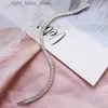 Łańcuch Cenne Princess Cut Lab Diamentowa bransoletka Bransoletka 14K złota zaręczynowe Bracelet ślubny dla kobiet Bridal Birthday Party Biżuteria YQ231208