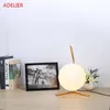 Decorative Objects Figurines Modern Glass Ball table lamps Gold Nordic Simple Bedroom Bedside Reading Desk Lamp Home Decor E14 LED Table Light Lamparas 231207