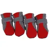 Vêtements pour chiens chaussures anti-dérapant printemps été bottes protecteur sangles réfléchissantes Chihuahua Teddy respirant Net chaussures pour animaux de compagnie