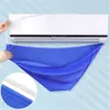 Air Conditioner Cleaning Cover Filter Net Waterproof Dust-proof Air Conditioner Protection Cover Water Holder Bag Cleaning Tools