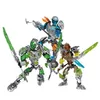 Modele zestawów budowlanych Bionicle Series Figures Block Back Zabawy dla dzieci Bożego Narodziny Dar urodzinowy Kompatybilny Major 220429 DH8FR
