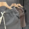 Men's Shorts Short Pants Summer Fashion High-End Ice Silk Home Casual Sports Versatile Beachwear