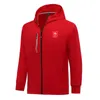 MVV Maastricht Men Jackets Autumn Warm Coat Leisure Leisure Autdoor Jogingフード付きスウェットシャツフルジッパー長袖カジュアルスポーツジャケット