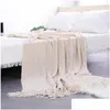 담요는 아기를위한 Swaddling Bedding Quilt 130x175cm 출생 담요 DDLE 랩 여행 두꺼운 가을 겨울 유아 액세서리 드롭 DELI DHVDK