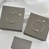 سلسلة Move Series S925 سلسلة S925 Single Diamond Nude Smooth Women's Bracelet Messica Christmas Gift View More YQ231208