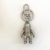 Nieuw ontworpen astronaut sleutelhanger accessoires ontwerp sleutelhanger massief metalen autosleutelhanger geschenkdoos verpakking218a