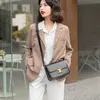 Legal Copy Deisgner Celinss Bags online shop Genuine leather Tiktok bag for women 2023 new highend triumphal arch womens one shoulder cross body small square bean cu