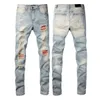 Mens Womens Designers Jeans Distressed Ripped Biker Slim Straight Denim For Men Fashion Denim Jeans Pants Mans Skinny Jean