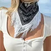 Sjaals Cowgirl Bandan Cowboy Bandana Franjes Sjaal Western Paisley